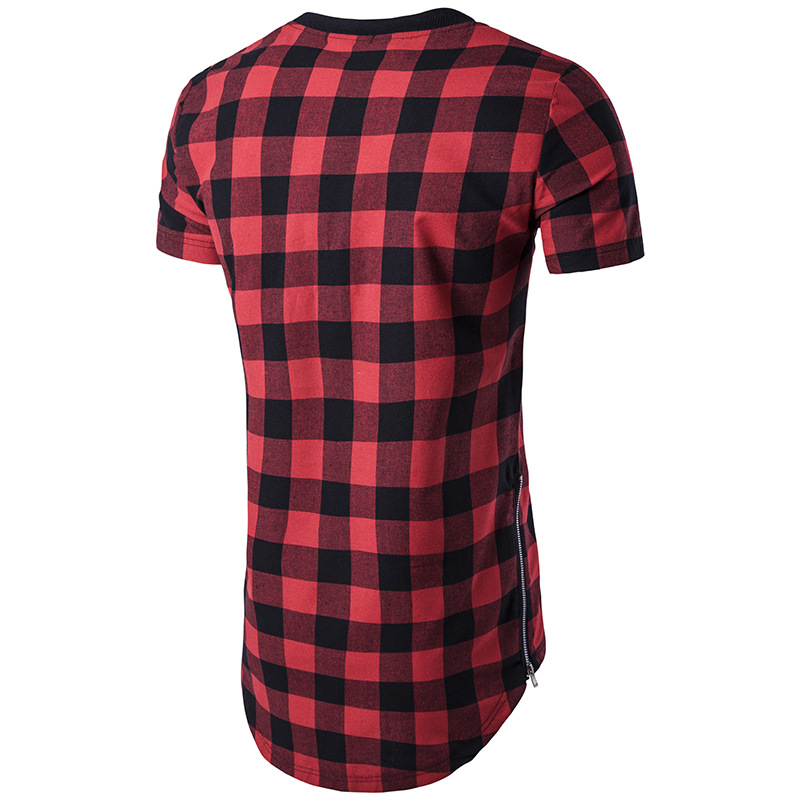 Red & Black Plaid T-Shirt