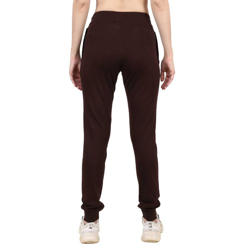 Brown Running Wear Track Pants